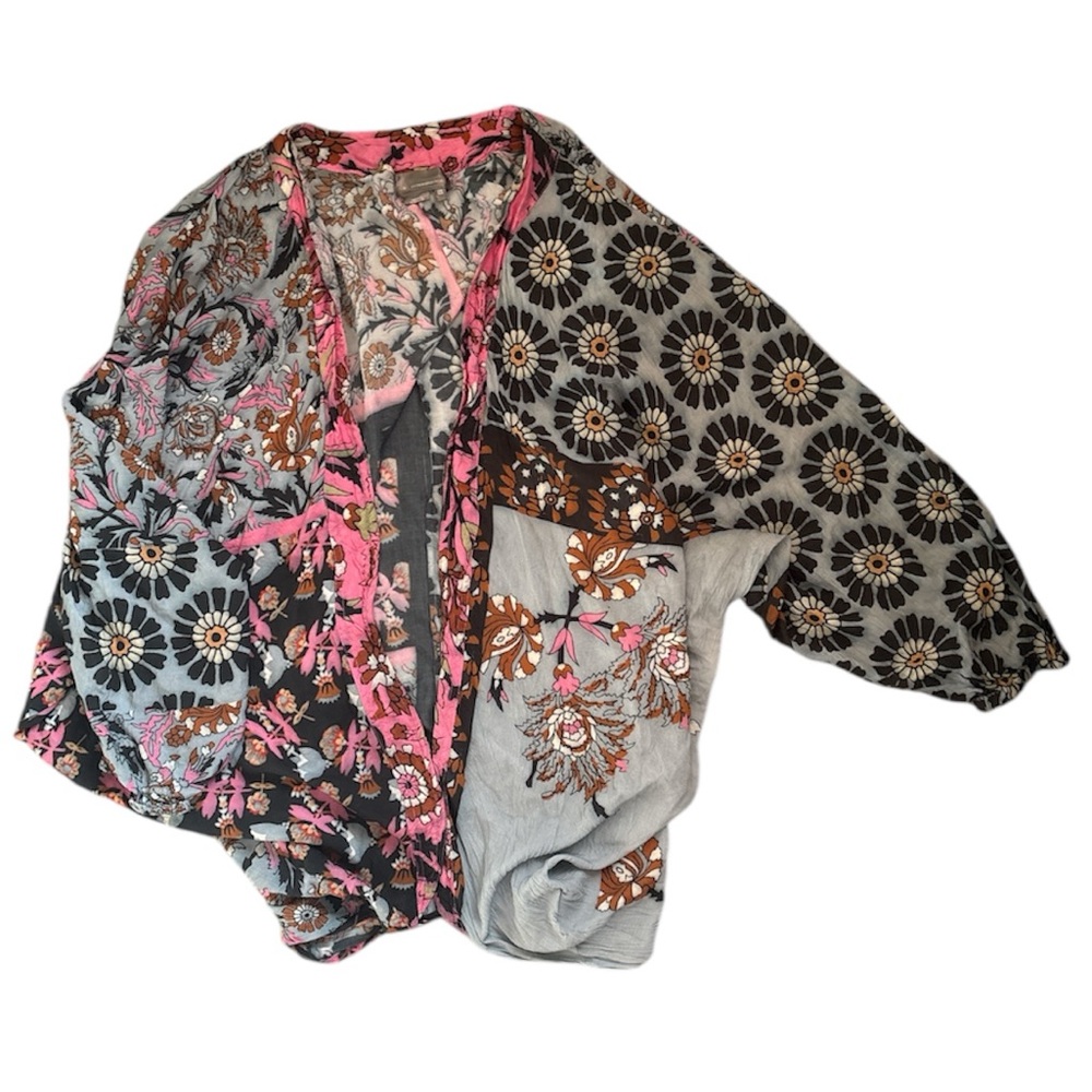 ANTHROPOLOGIE➕Floral Print Kimono